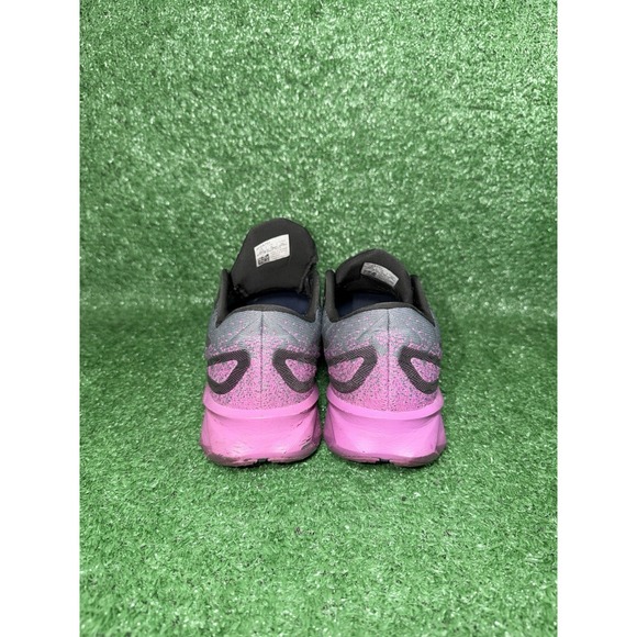 Asics Dynablast Womens Size 10 Black Purple Gym Running Shoes Sneakers 1012A701 - Picture 6 of 9